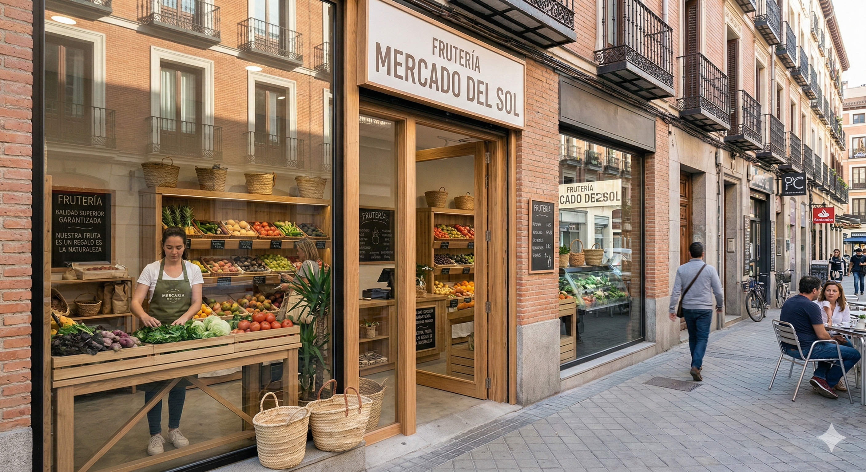 Fachada Frutería Mercado del Sol
