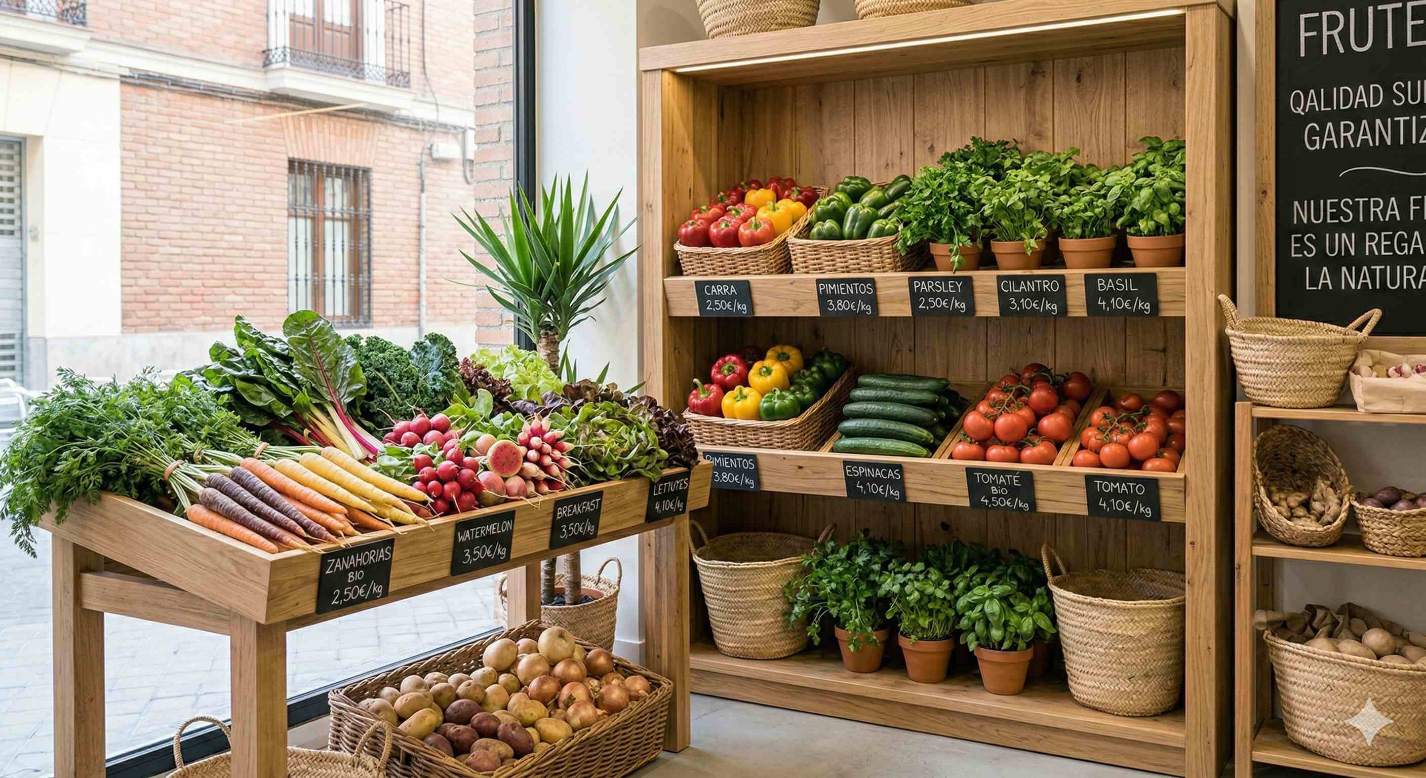 Verduras frescas