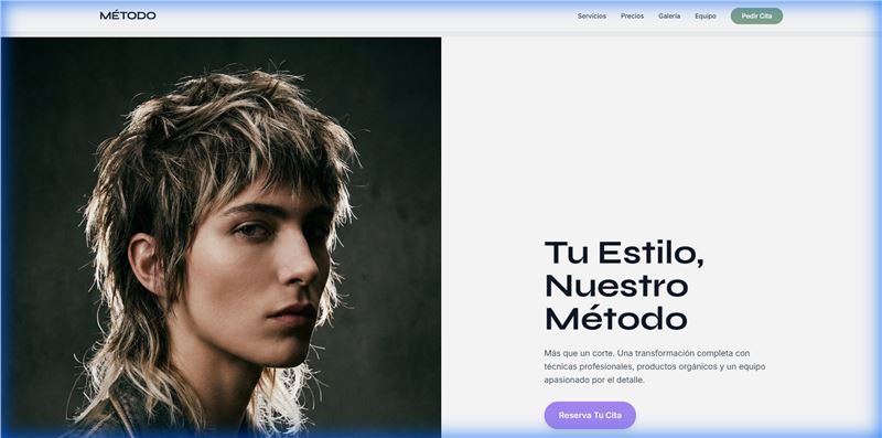 Web para Peluquería y Estética con Citas Online
